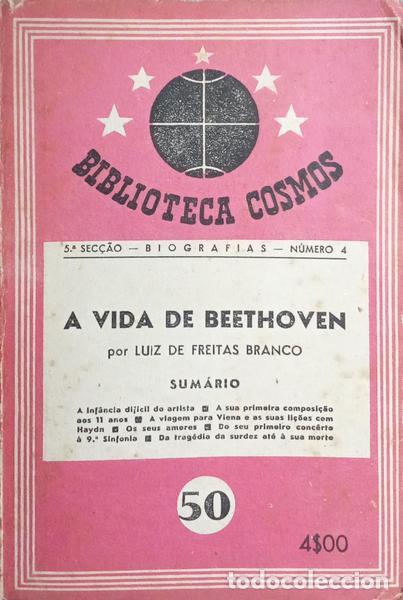 Libros: FREITAS BRANCO. (Lu&iacute;s de) - A VIDA DE BEETHOVEN. - Foto 1