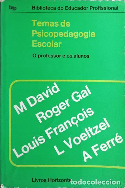 Libros: DAVID. (Maurice) et al. - TEMAS DE PSICOPEDAGOGIA ESCOLAR. - Foto 1