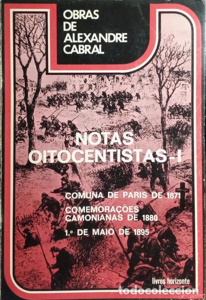 Libros: CABRAL. (Alexandre) - NOTAS OITOCENTISTAS. [2 VOLS.] - Foto 1