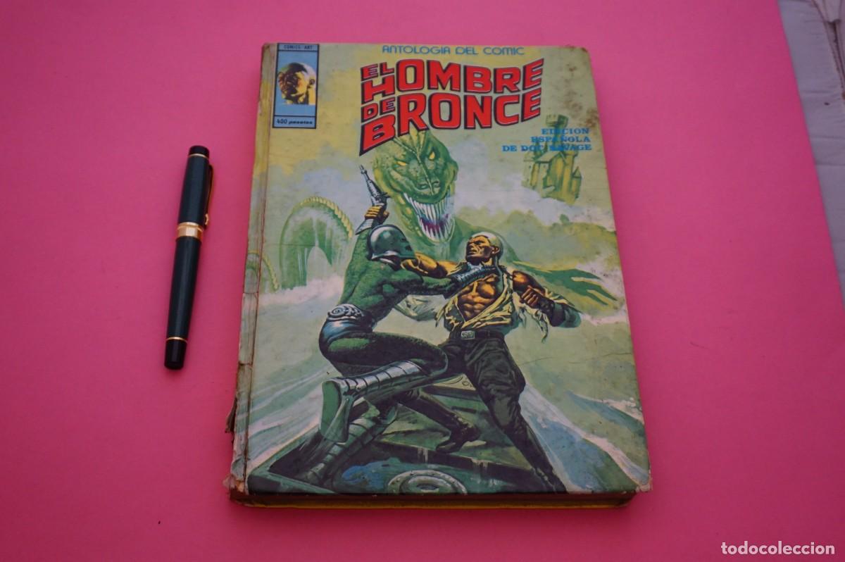 books: AMF-4H/ EL HOMBRE DE BRONCE - ANTOLOGIA DEL COMIC - EDICION ESPA&Ntilde;OLA DE DOC SAVAGE
