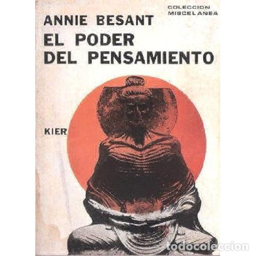 Libros: EL PODER DEL PENSAMIENTO - BESANT, ANNIE - Foto 1