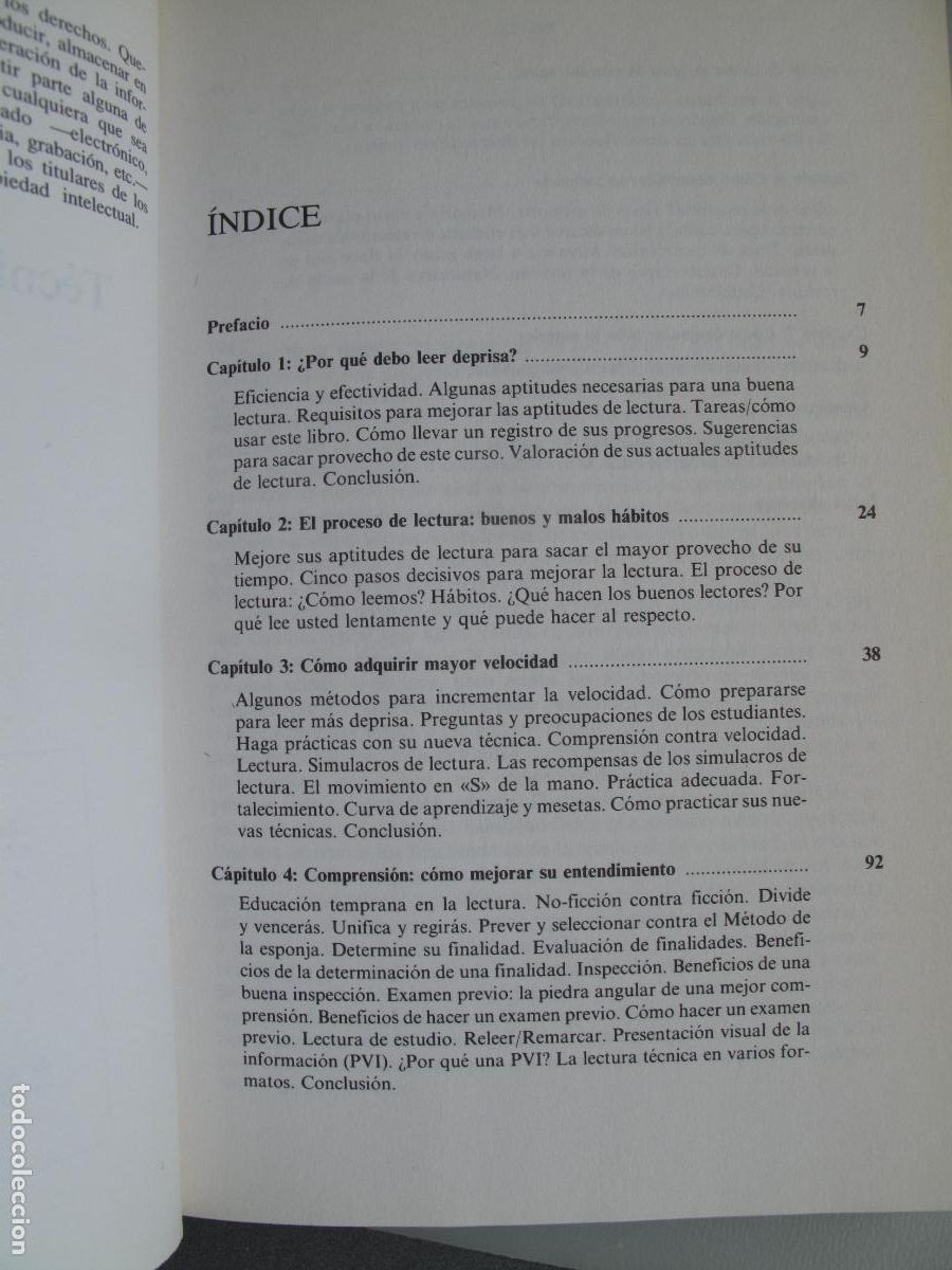 Libros: T&Eacute;CNICAS DE LECTURA R&Aacute;PIDA.- EDICIONES DEUSTO. - Foto 3