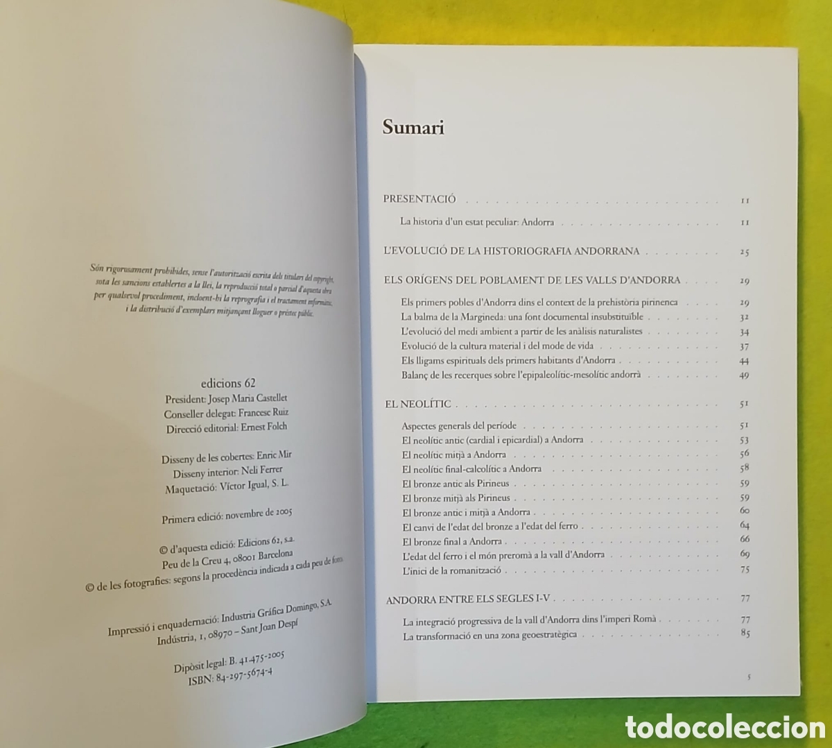 Libros: Hist&ograve;ria dAndorra, ed 62 - Foto 5