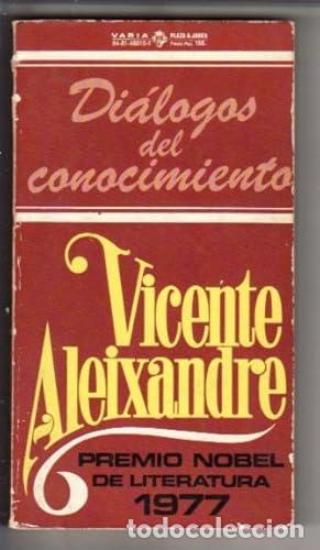 Libros: DI&Aacute;LOGOS DEL CONOCIMIENTO - Aleixandre,Vicente - Foto 1