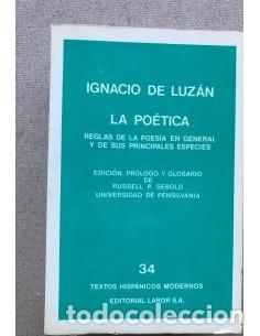 Libros: LA PO&Eacute;TICA - De Luz&aacute;n,Ignacio - Foto 1