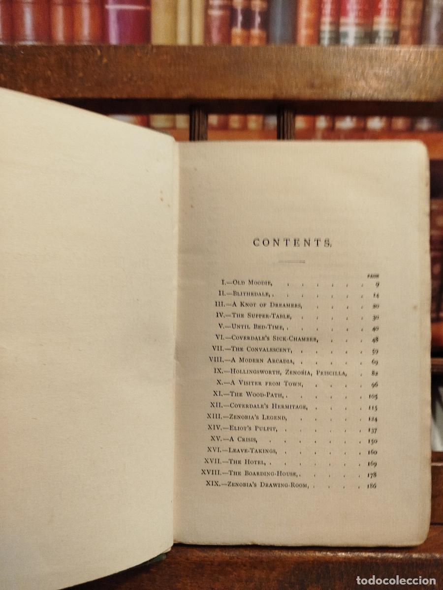 Libros: The blithedale romance - Hawthorne, Nathaniel (1804-1864) - Foto 5