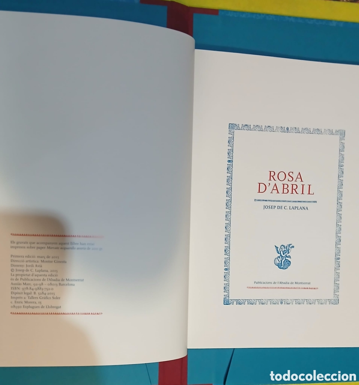 Libros: Rosa dAbril, Josep de C. Laplana24 - Foto 9