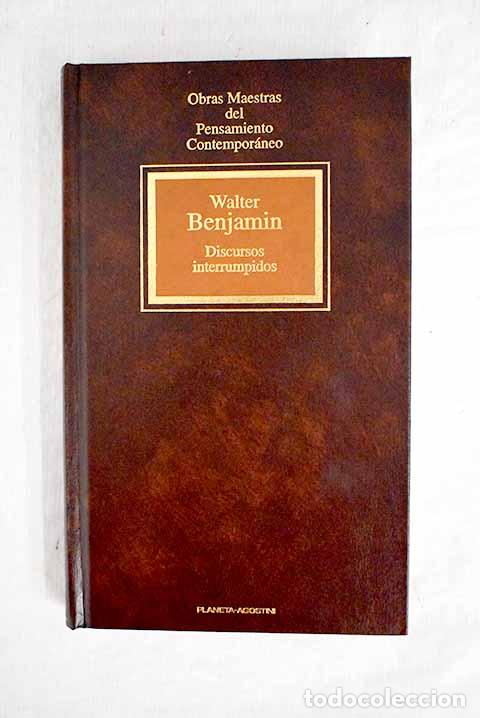 Libros: Discursos interrumpidos.- Benjamin, Walter - Foto 1