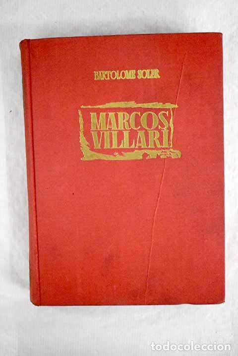 Libros: Marcos Villar&iacute;: Soler, Bartolom&eacute;.- Soler, Bartolom&eacute; - Foto 1