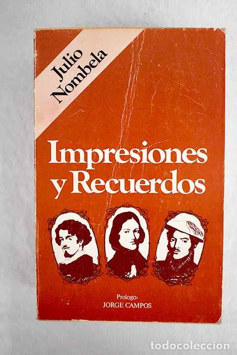 Libros: Impresiones y recuerdos.- Nombela, Julio - Foto 1