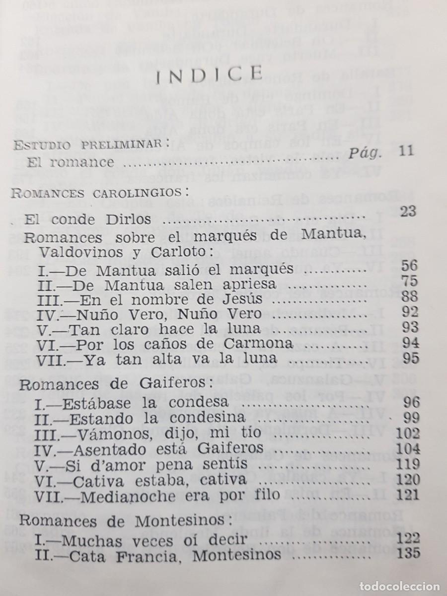 Libros: ROMANCERO ESPA&Ntilde;OL - ED. AGUILAR - 1961 - Foto 20