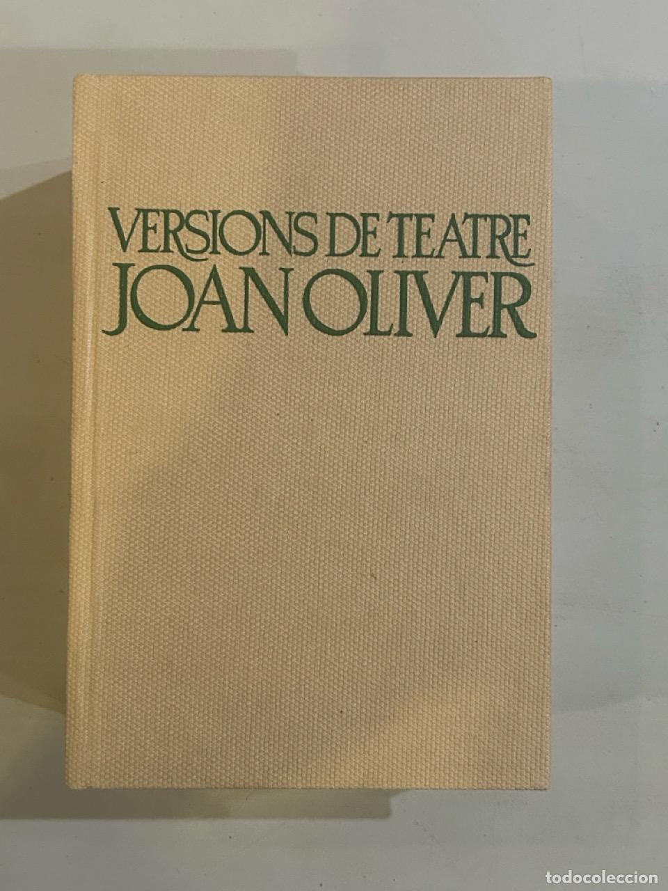 Libros: Joan Oliver - Versions de teatre - Foto 1
