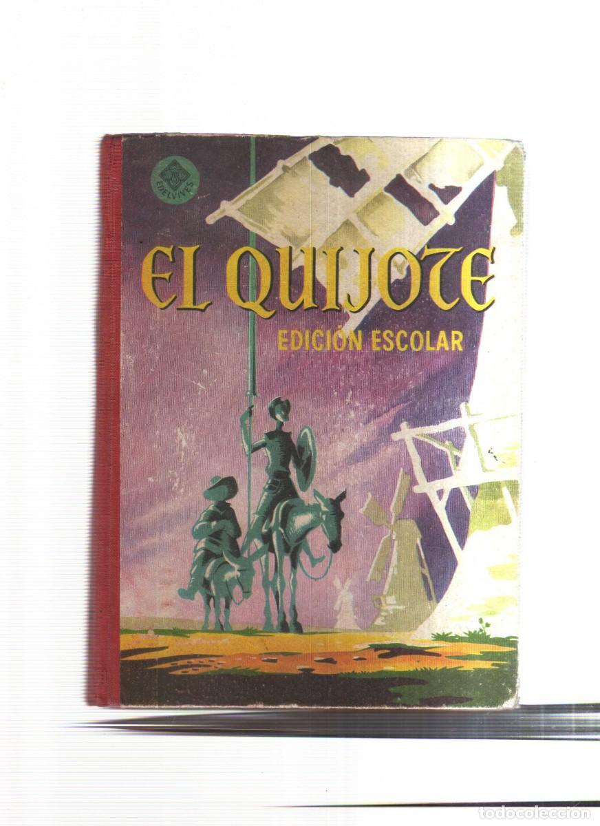 Libros: EL QUIJOTE EDICION ESCOLAR EDITORIAL LUIS VIVES - Foto 1