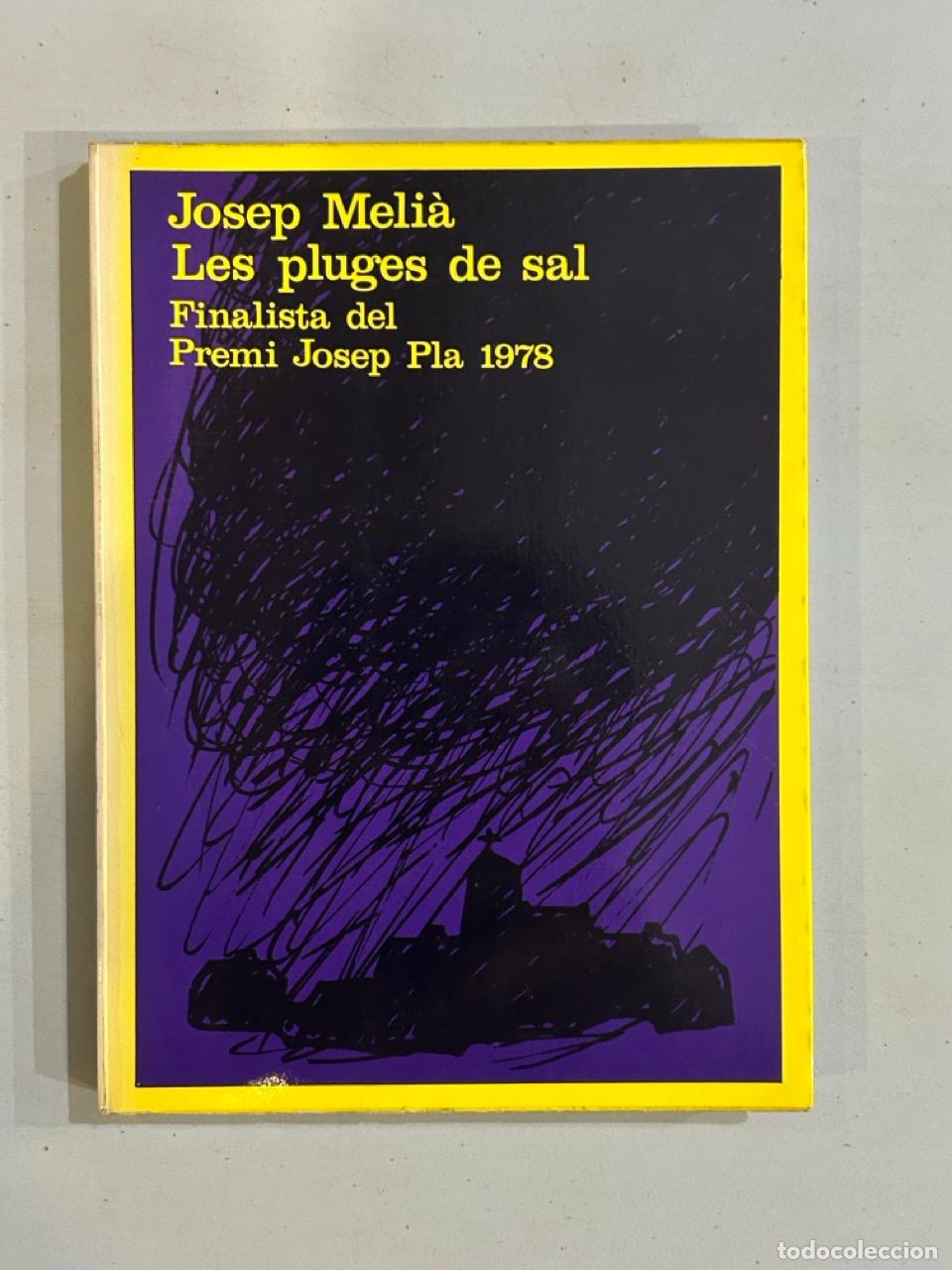 Libros: Josep Meli&agrave; - Les pluges de sal - Foto 1