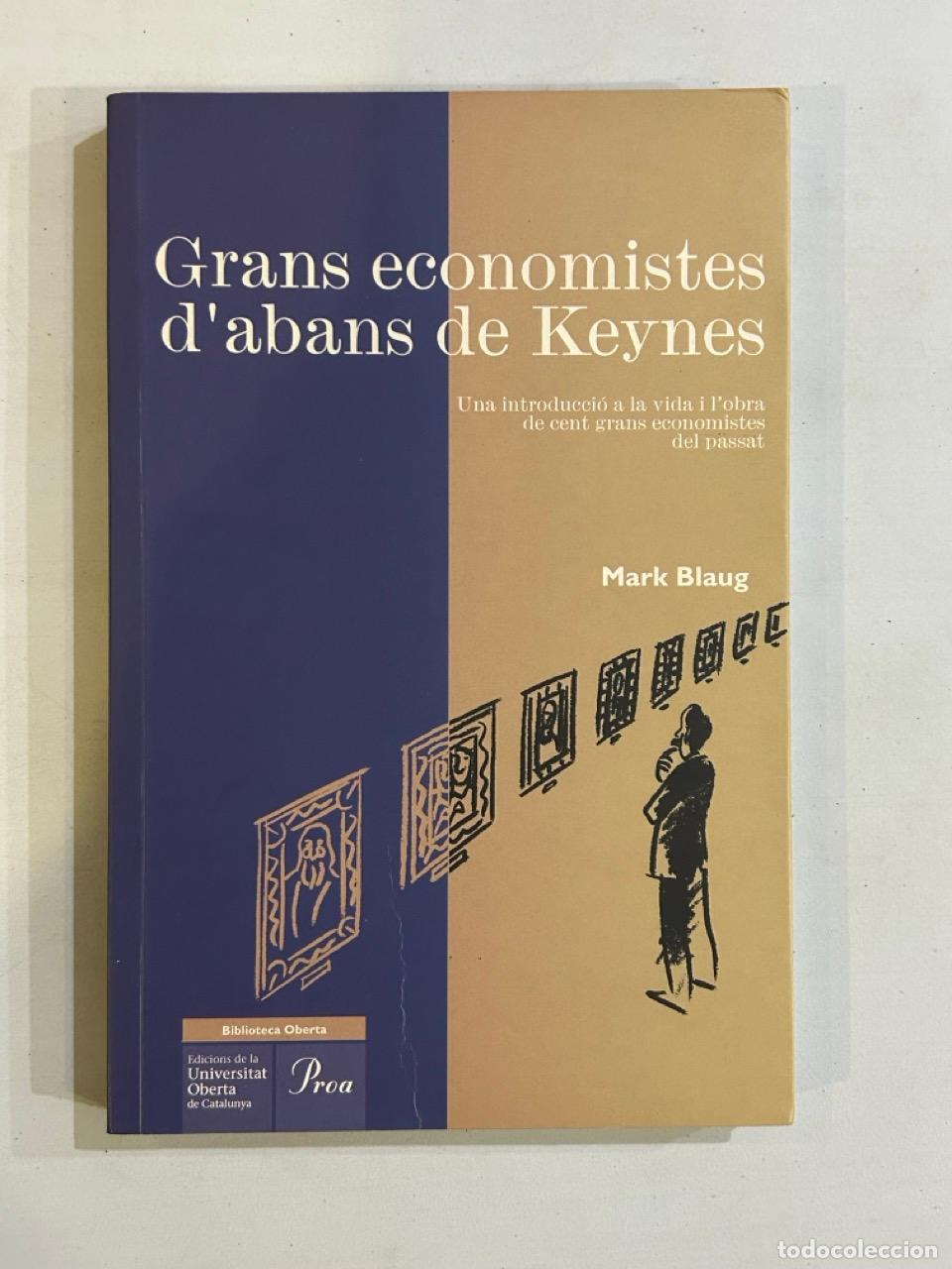 Libros: Mark Blaug - Grans economistes dabans de Keynes - Foto 1