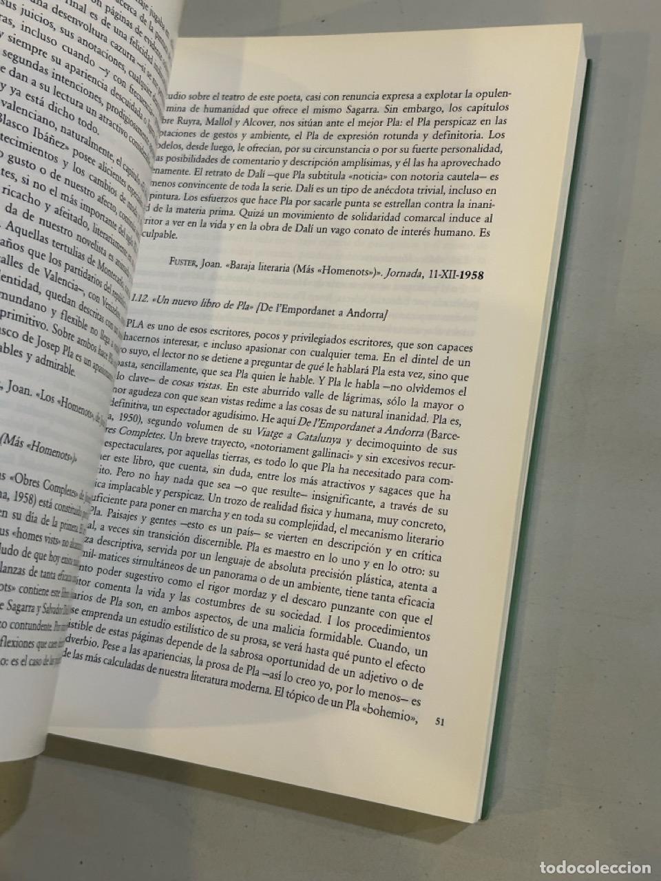 Libros: Isidre Crespo Redondo - De Fuster a Pla amb cam&iacute; de tornada - Foto 2