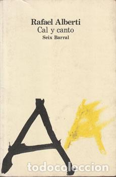 Libros: Cal y canto - Rafael Alberti - Foto 1