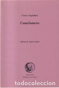 Libros: Cancionero - Cecco Angiolieri - Foto 1