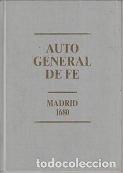 Libros: Auto general de fe. Madrid 1680 - VV.AA - Foto 1