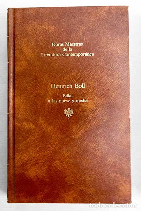 Libros: Billar a las nueve y media.- Boll, Heinrich - Foto 1