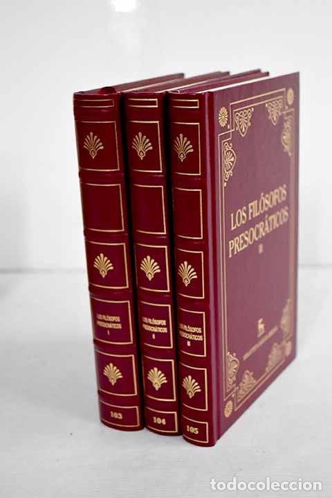 Libros: Los fil&oacute;sofos presocr&aacute;ticos - Foto 1