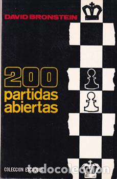 Libros: 200 partidas abiertas - David Bronstein - Foto 1