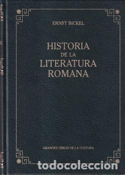 Libros: Historia de la literatura romana - Ernest Bickel - Foto 1