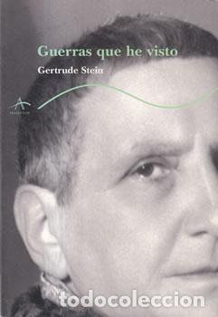 Libros: Guerras que he visto - Gertrude Stein - Foto 1