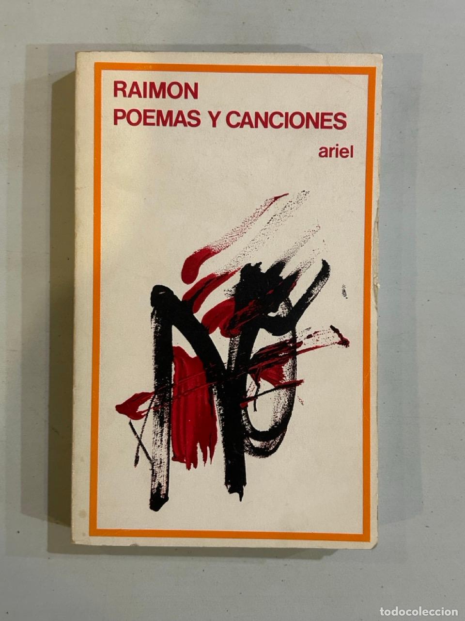 Libros: Raimon - Poemas y canciones - Foto 1