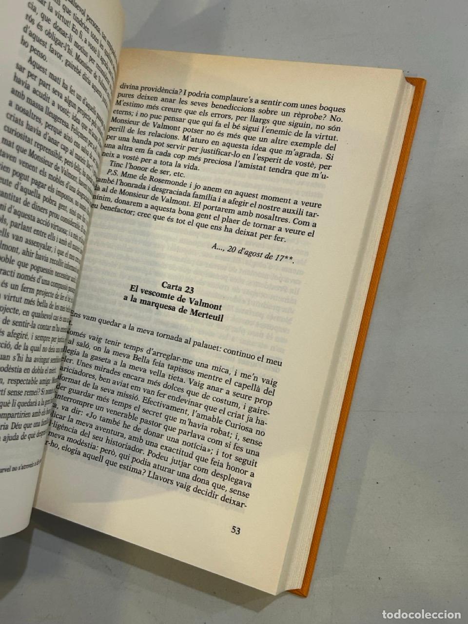 Libros: Choderlos de Laclos - Les relacions perilloses - Foto 2