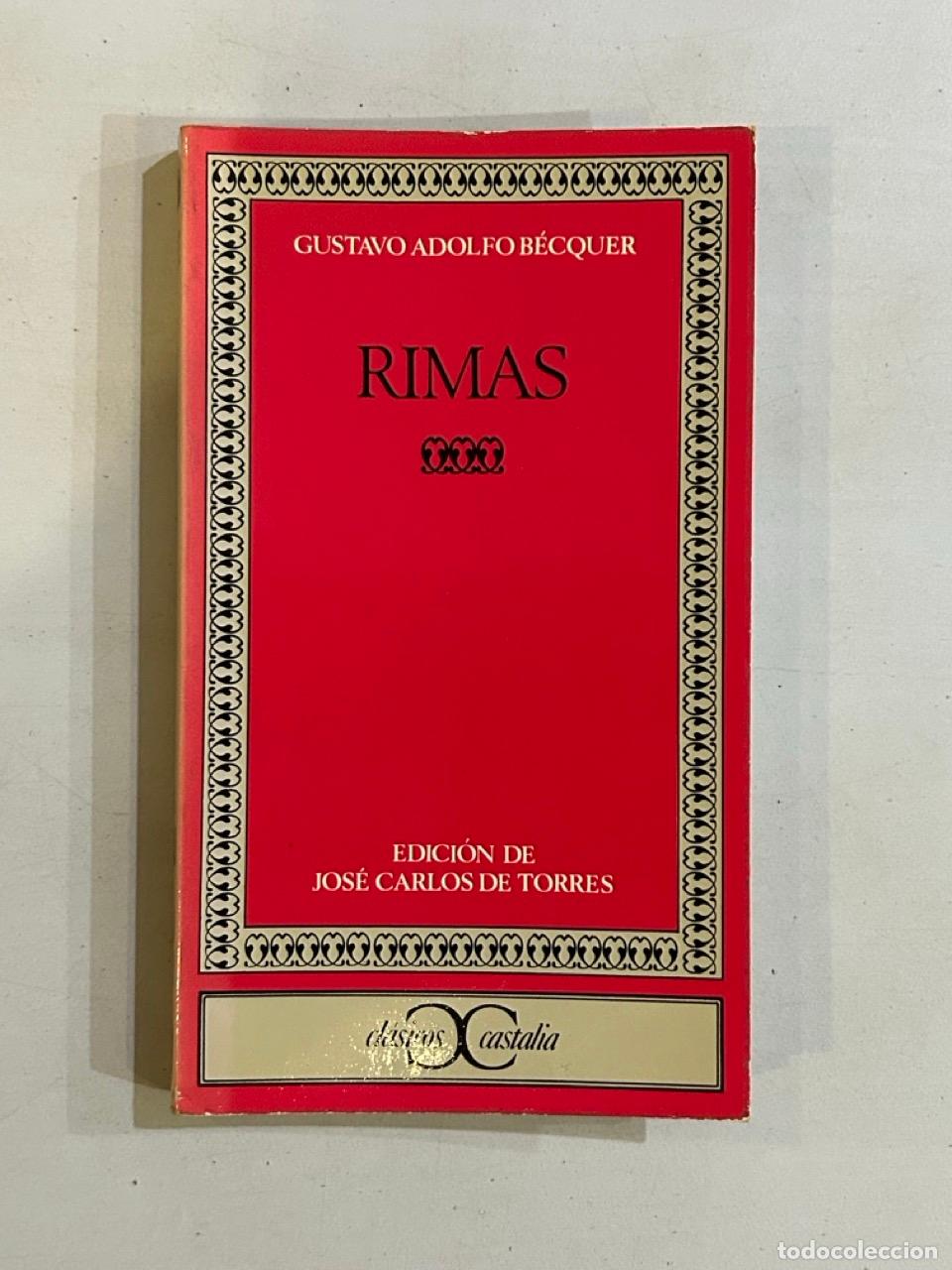 Libros: Gustavo Adolfo B&eacute;cquer - Rimas - Foto 1
