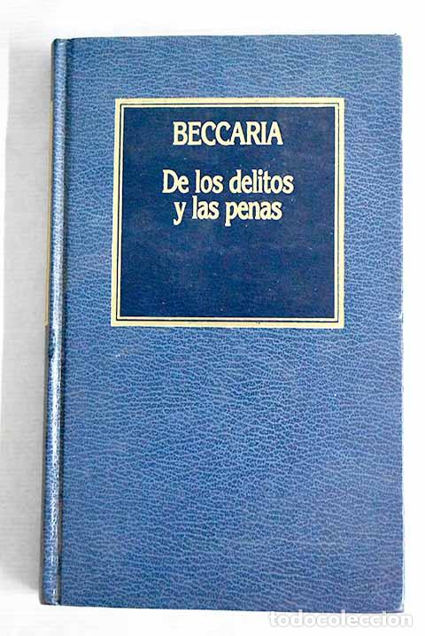 Libros: De los delitos y de las penas.- Beccaria, Cesare - Foto 1