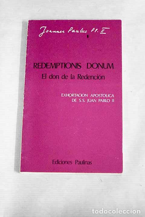 Libros: Redemptionis donum: El don de la Redenci&oacute;n - Foto 1