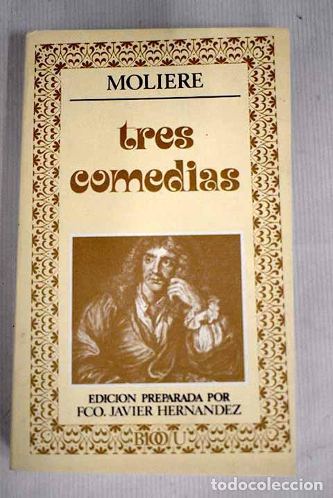Libros: Tres comedias: Moliere.- Moliere - Foto 1