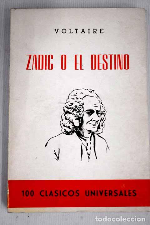 Libros: Zadig o El destino: Voltaire.- Voltaire - Foto 1