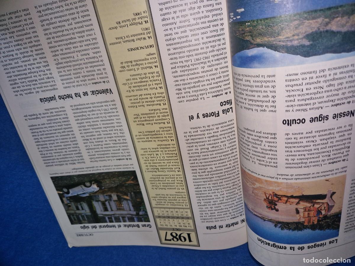 Libros: CR&Oacute;NICA DEL A&Ntilde;O 1987. EDITORIAL PLAZA Y JANES - Foto 2