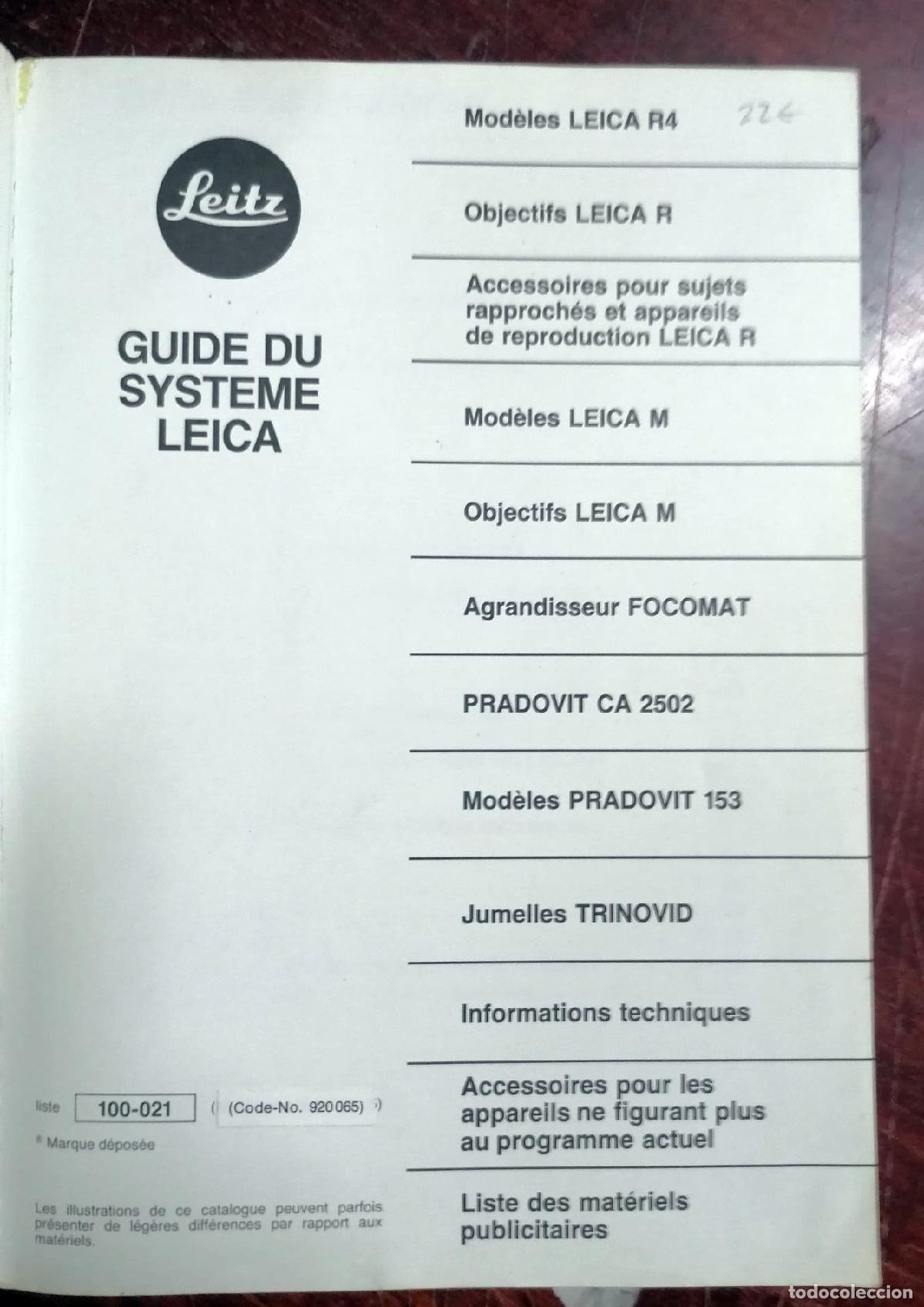 Libros: GUIDE DU SYSTEME LEICA - Foto 2