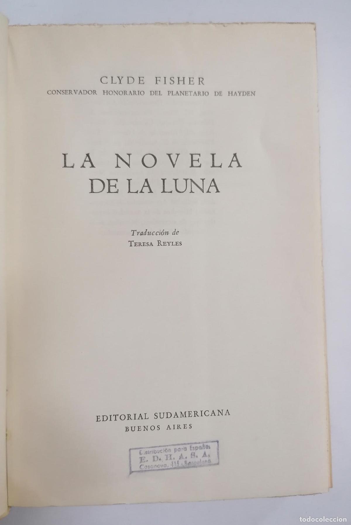 Libros: CLyde Fisher - LA NOVELA DE LA LUNA - Foto 2