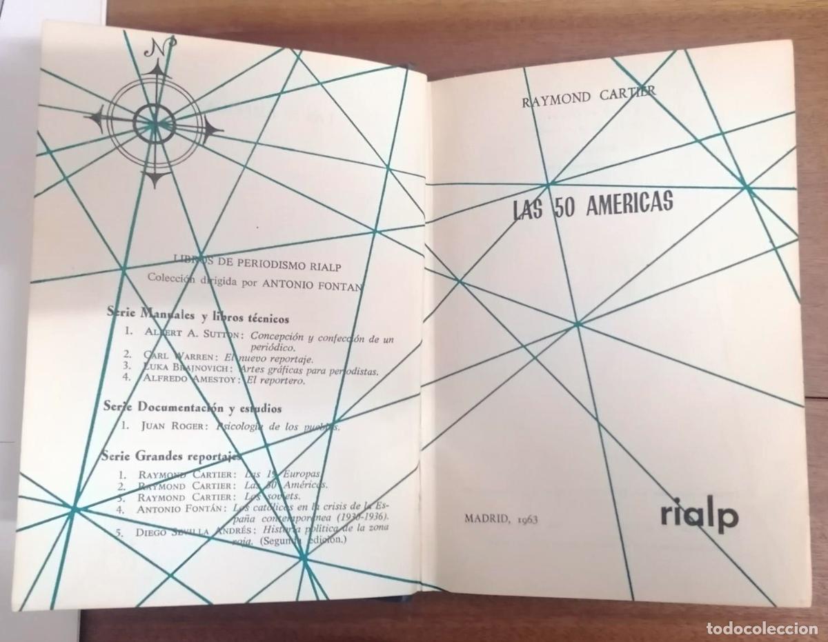 Libros: Raymond Cartier - LAS 50 AMERICAS - Foto 3