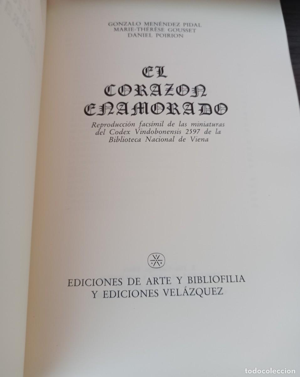 Libros: El coraz&oacute;n enamorado.- Gousset, Marie-Th&eacute;rese - Foto 2