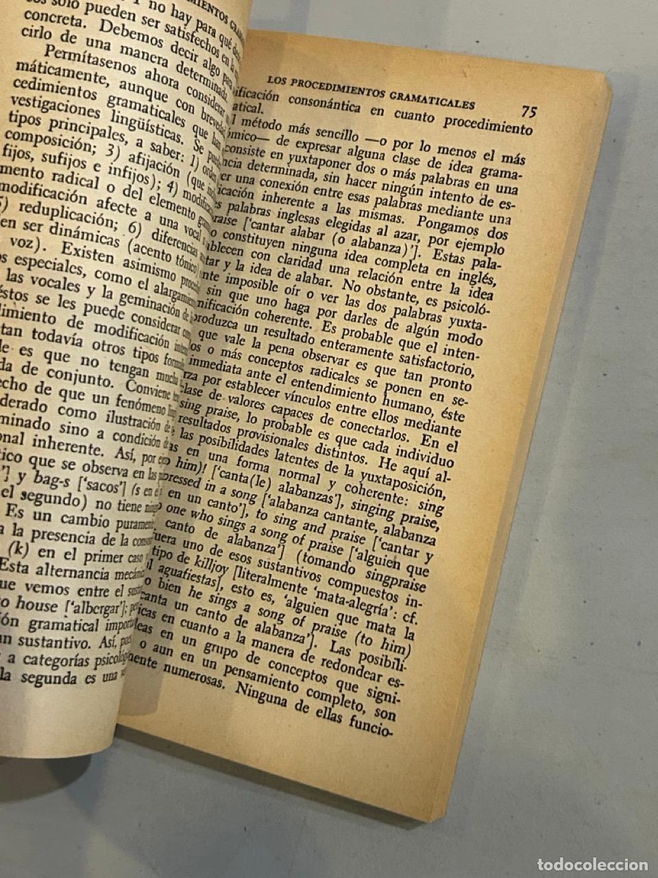 Libros: Edward Sapir - El lenguaje - Foto 2