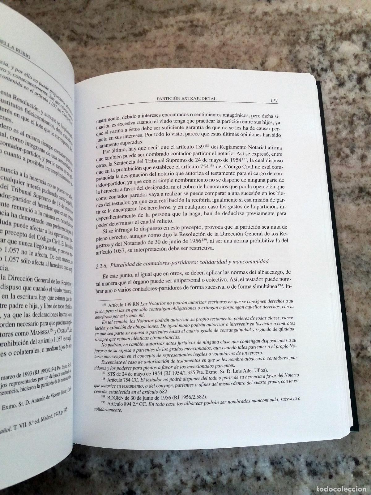 Libros: Xavier OCallaghan Mu&ntilde;oz, coordinador - LA PARTICION DE LA HERENCIA - Foto 3