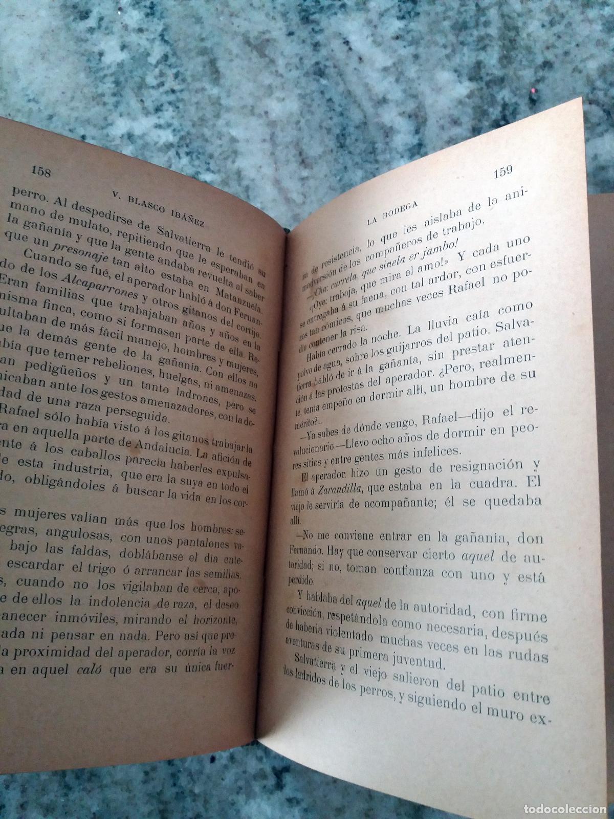 Libros: Vicente Blasco Ib&aacute;&ntilde;ez - LA BODEGA - Foto 2