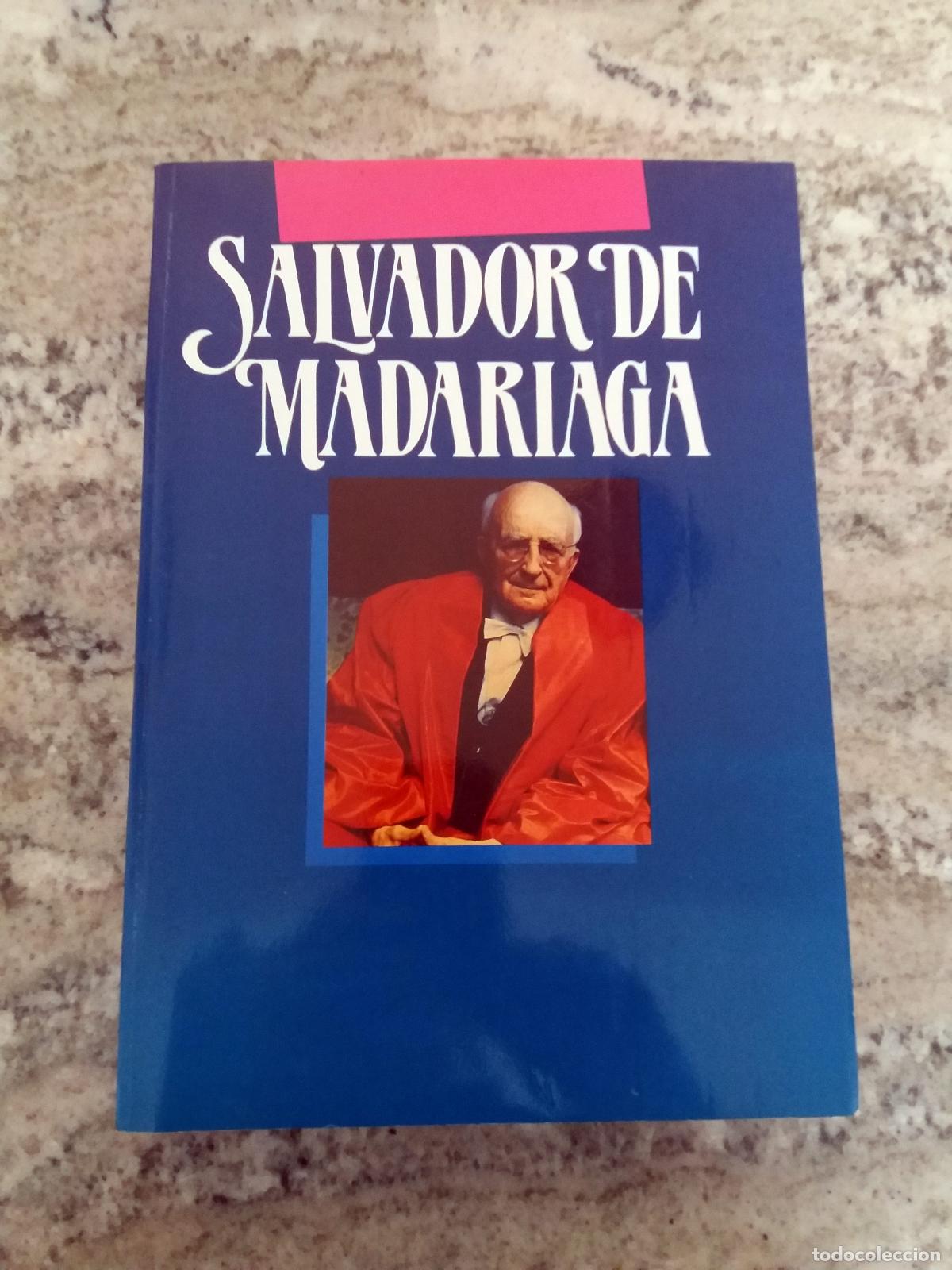 Libros: vvaa - SALVADOR DE MADARIAGA 1886-1986 + Separatas (Eleg&iacute;a en la muerte de Unamuno, por Salvador de