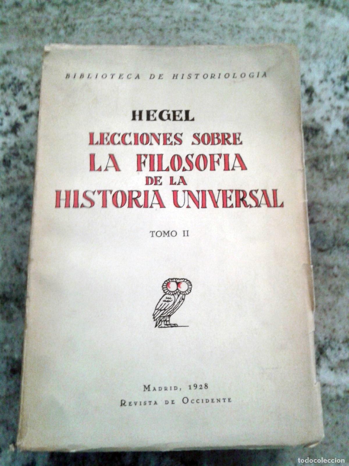 Libros: Jorge Guillermo Federico Hegel (GEORG WILHELM FRIEDRICH HEGEL) - LECCIONES SOBRE LA FILOSOF&Iacute;A DE LA