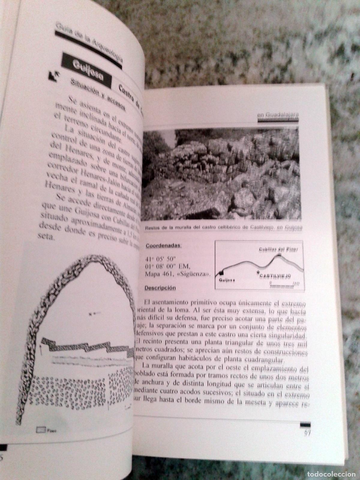 Libros: Valiente Malla, Jesus - GUIA DE LA ARQUEOLOGIA EN GUADALAJARA - Foto 2
