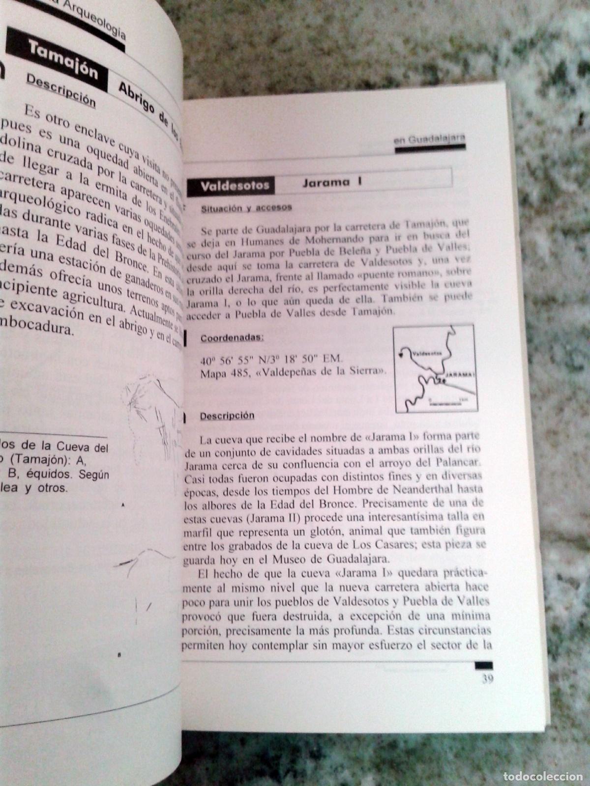 Libros: Valiente Malla, Jesus - GUIA DE LA ARQUEOLOGIA EN GUADALAJARA - Foto 3