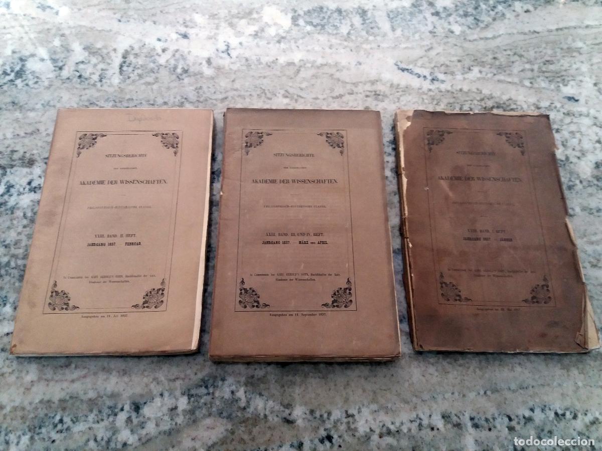 B&uuml;cher: vvaa - SITZUNGSBERICHTE DER KAISERLICHEN AKADEMIE DER WISSENSCHAFTEN. Philosophisch-historische Clas