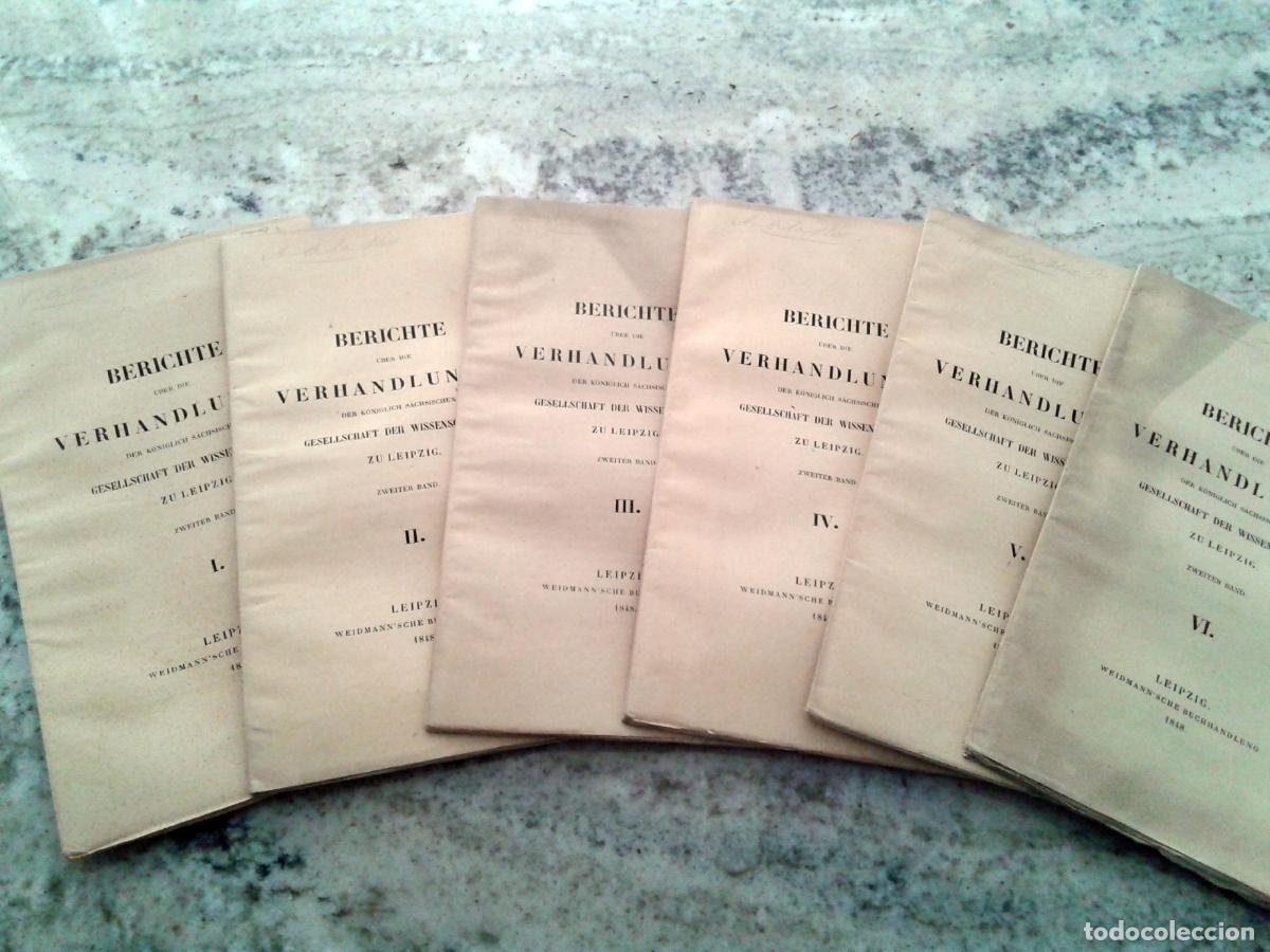 Libri di seconda mano: vvaa - BERICHTE UBER DIE VERHANDLUNGEN DER KONIGLICH SACHSISCHEN GESELLSCHAFT DER WISSENSCHAFTEN ZU