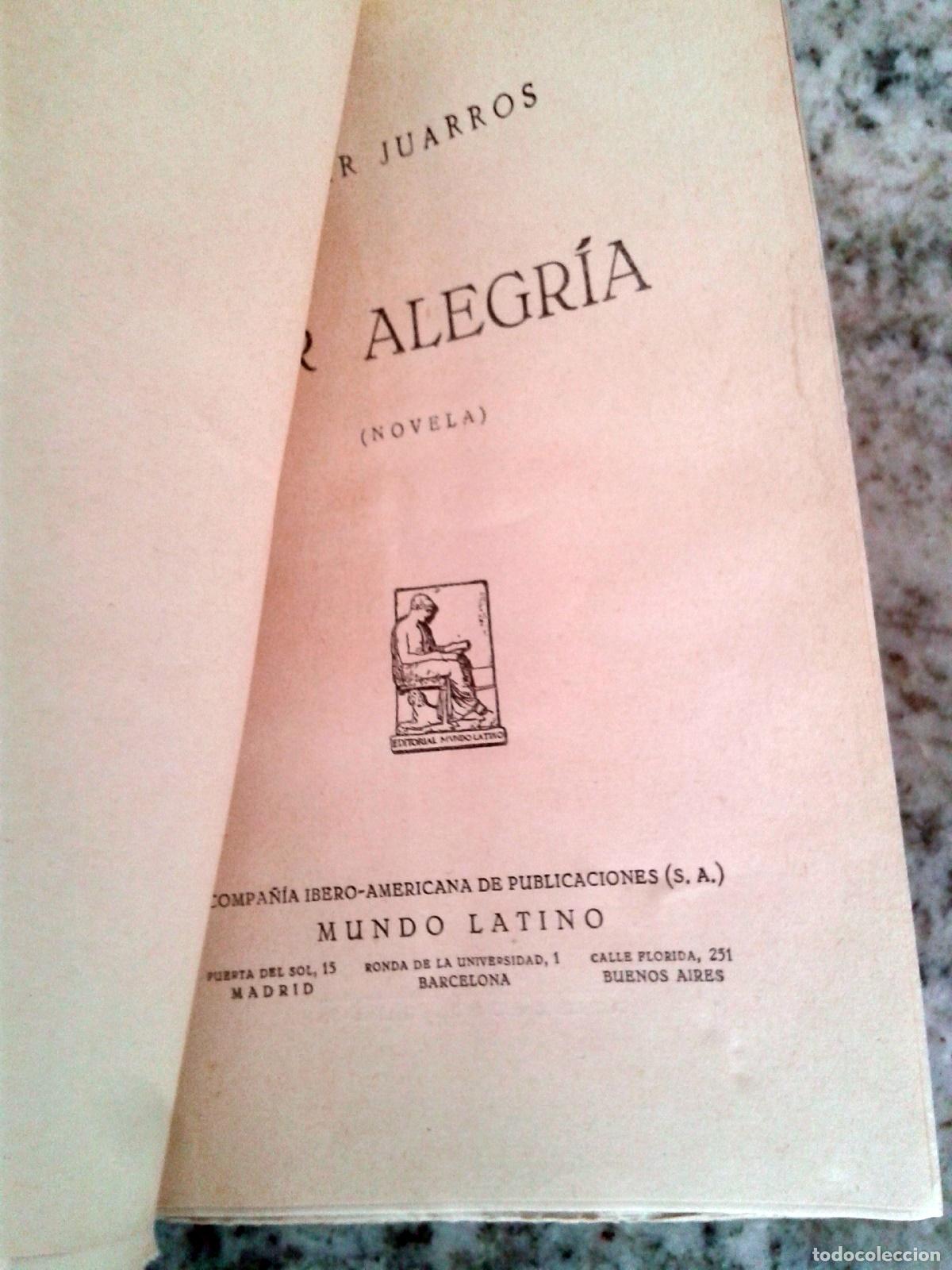 Libros: C&eacute;sar Juarros - SOR ALEGRIA - Foto 2